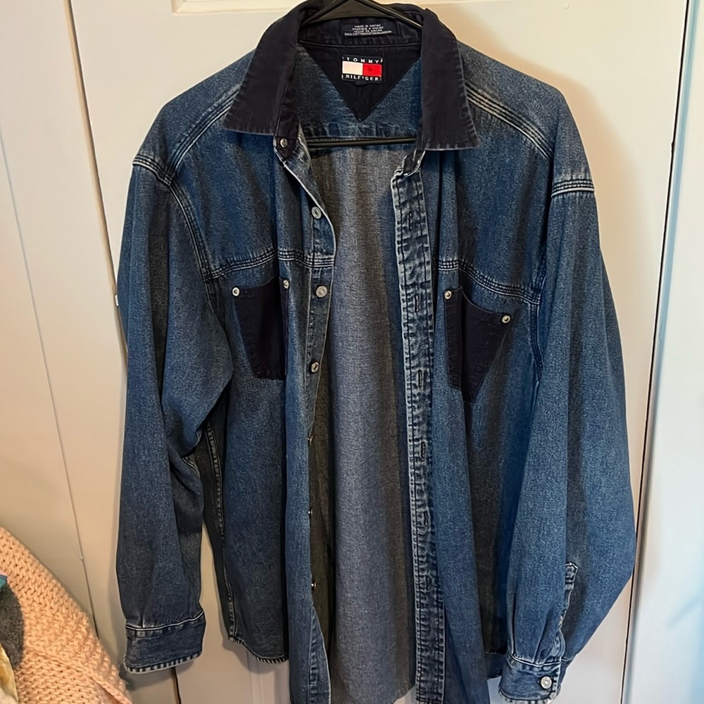 COPY - COPY - Vintage Tommy Hilfiger Jean Shirt